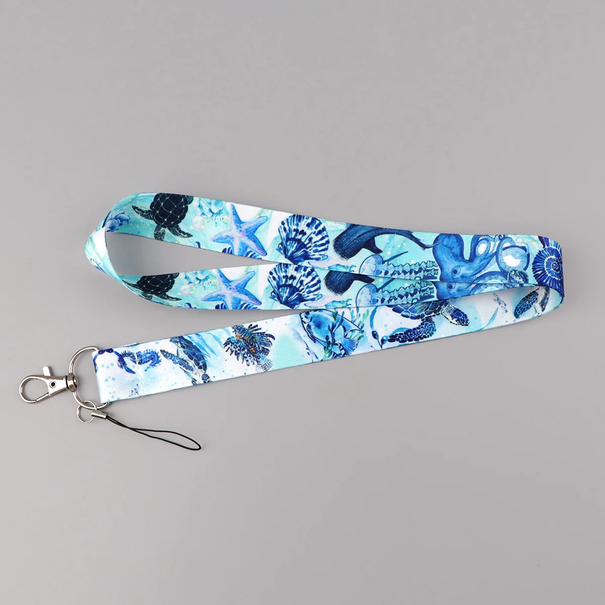 Cute Turtle Lanyard Credential Holder, Key Strap Gift