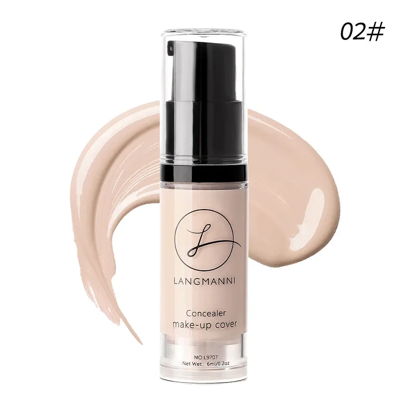 4 farben Volle Abdeckung Concealer Gesicht Helle Foundation Creme Anhaltende Concealer Wasserdicht Bleaching Make-Up TSLM1