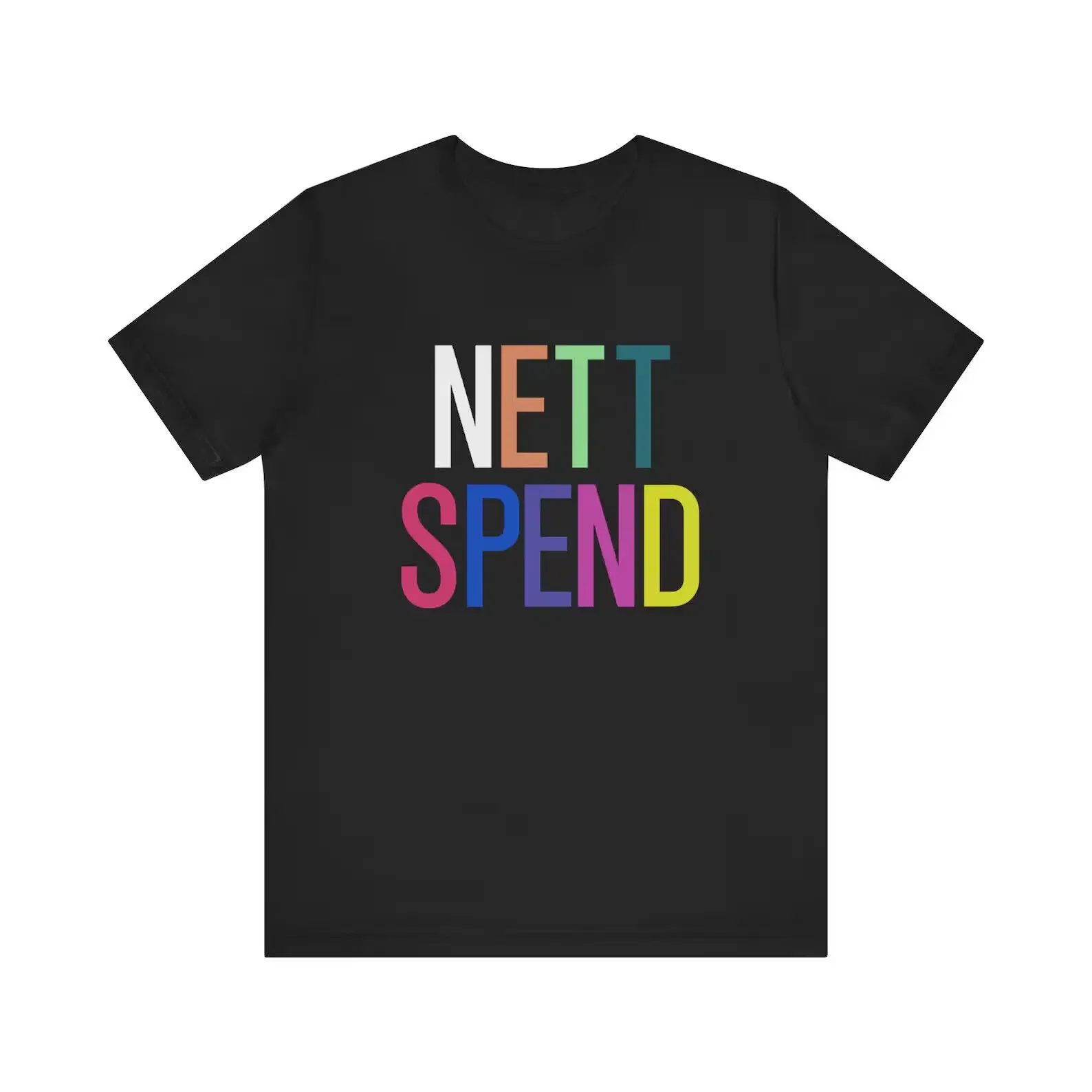 Nettspend Tour Merch Inspired Graphic Print T-shirt