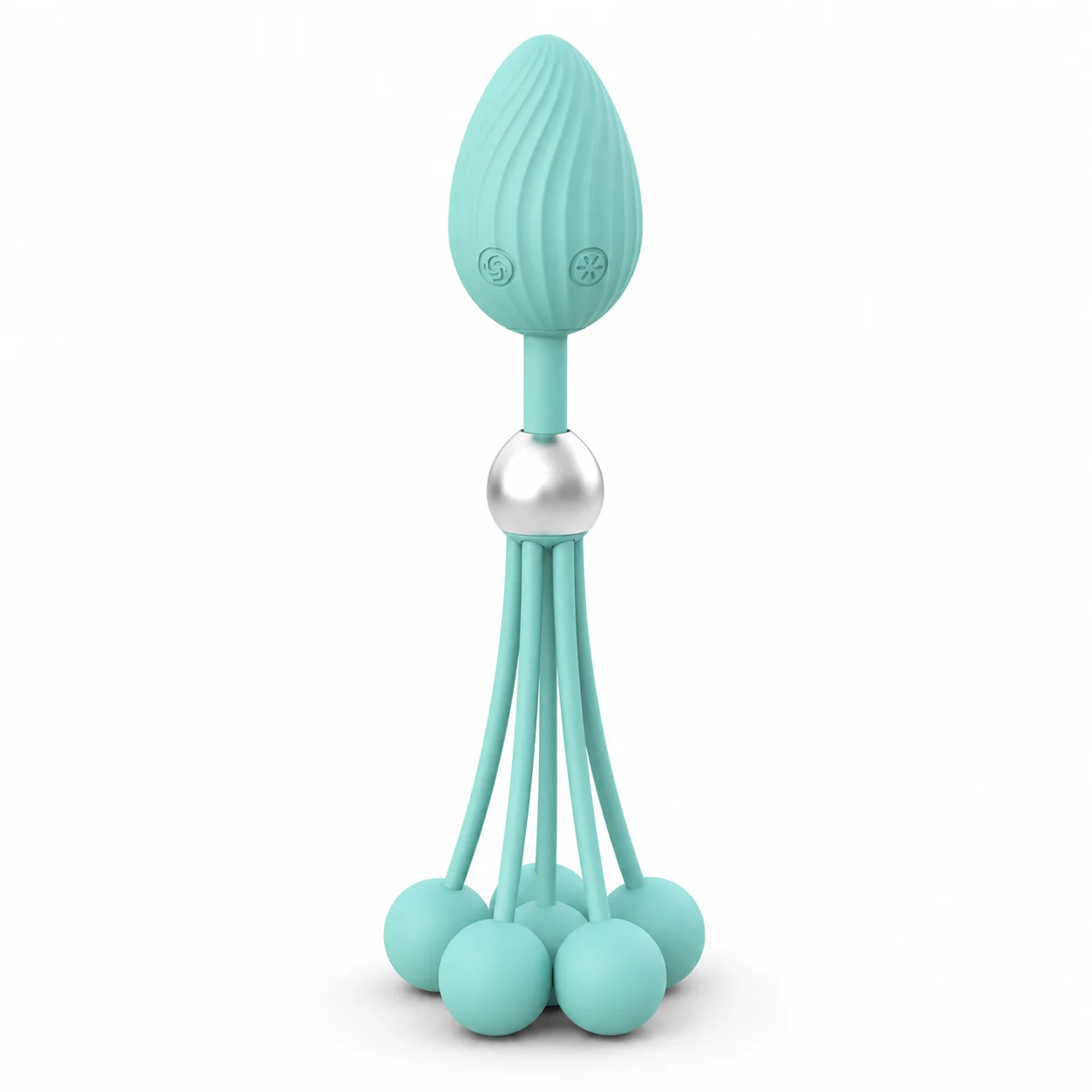 Remote Control Vibrating Butt Plug with Anal Beads, USB Rechargeable IPX7 Waterproof Quiet Sex Toy for Men, Women & Couples