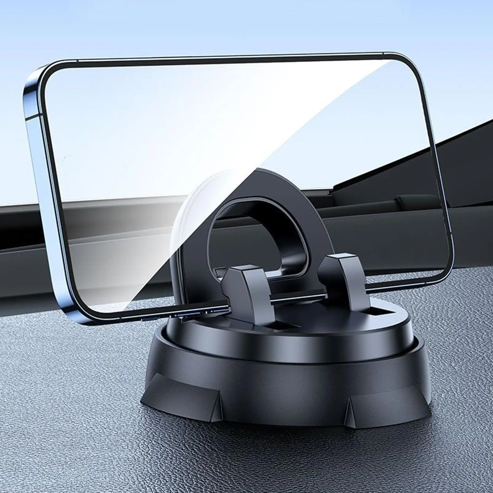 

Car Phone Holder Mount 360 Degrees Rotation Dashboard Cell Phone Holder Strong Adsorption Automobile Cradles for GPS Direction