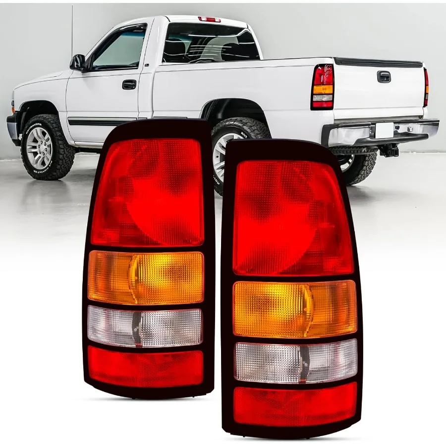 

Задние фонари в сборе, совместимые с Chevy Silverado 1500 2500 3500 1500 HD 2500HD 1999-2006 гг., задним фонарем GMC Sierra B 1999-2006 гг.