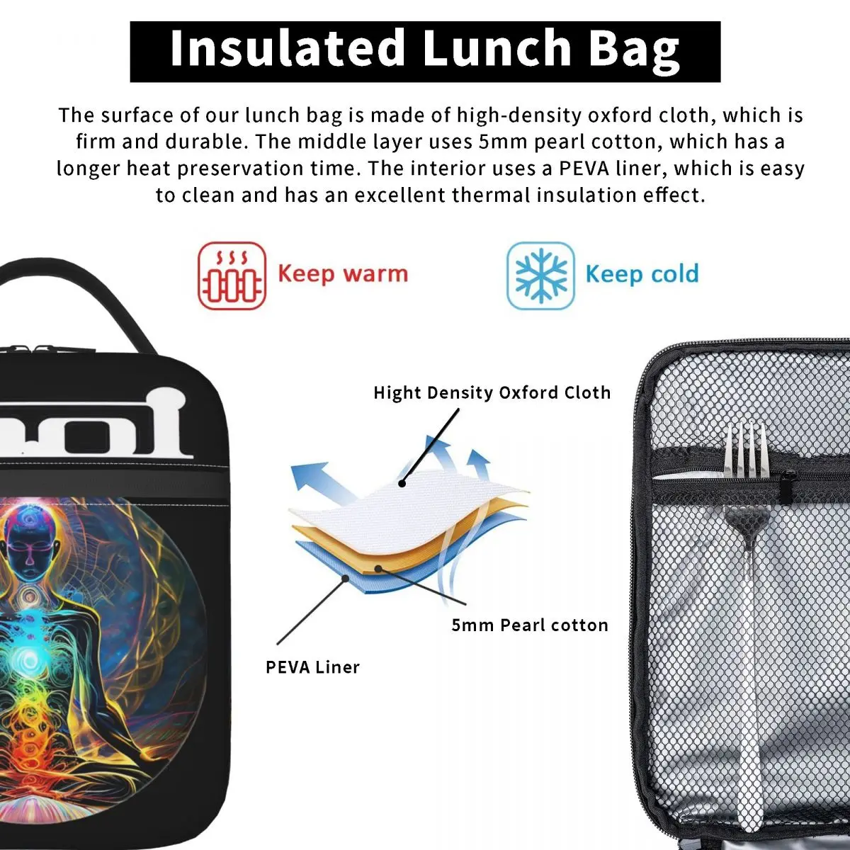 Tool Band Galaxy Metal Rock Merch Insulated Lunch Bag For Travel Storage Food Boxes Portable Cooler Thermal Lunch Boxes