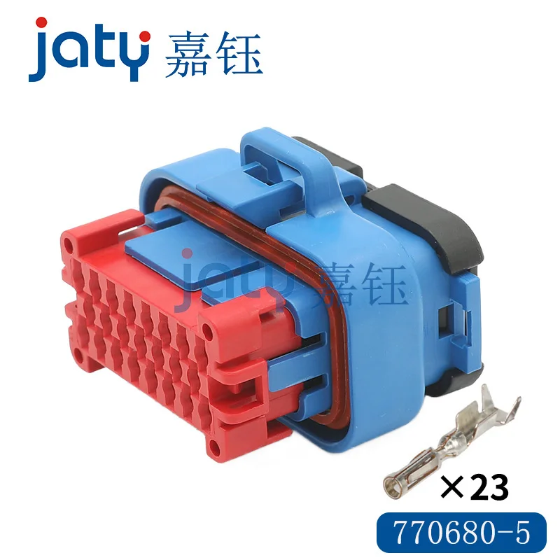 JATY-PCB مجلس تحكم نهاية ، الذكور والإناث بولغ ، الطاقة الكهربائية مركبة ، جديد ، 23 دبوس ، 770680-5 ، 776087-5 ، 776228-5 ، 1Set