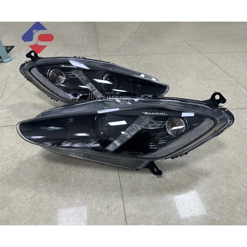 High Quality Factory Wholesale Led Headlights Black Background Headlight Assembly for Maserati GT GTS Car Light Front Headlight