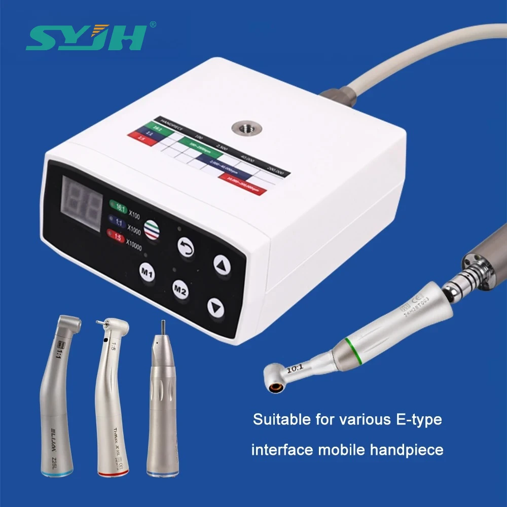 

Dental LED Electric Brushless Micro Motor Suitable for Various E-type Interface Mobile Handpiece Angle Handpiece Drive Motor