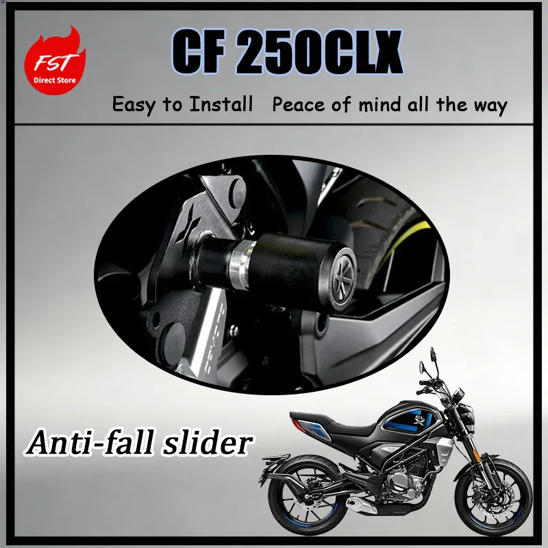 

FOR CF250CLX Multi-angle Energy Dissipation Crash Bar Crash Resistance Guard for Body And Engine Secure Absorption of Crash