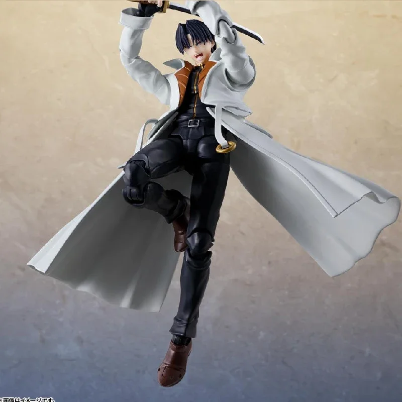 Bandai Original y genuino SHF ROGUE KENSHIN serie figuras de acción de juguete para niños niñas niños regalo de Navidad modelo coleccionable