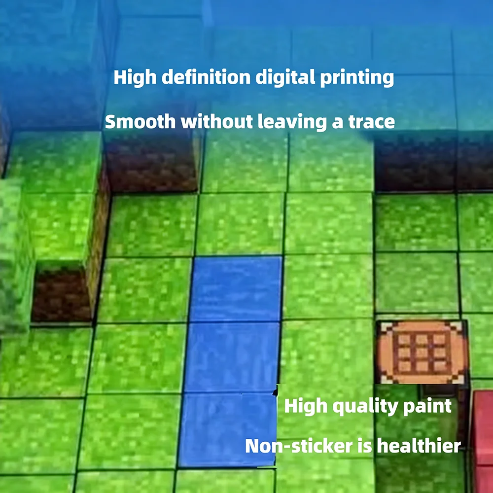 자석 블록 몬테소리 STEM 교육용 감각 장난감 마인 월드 어린이 남아 여아 3세 이상 DIY 자석 큐브 선물