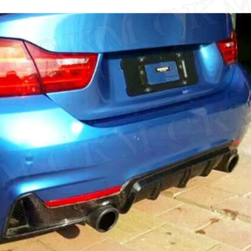 

Диффузор-спойлер для заднего бампера из ABS-карбона для BMW 4 серии F32 F33 F36 M Sport 2014-2018, защита бампера, комплект обвеса MP.