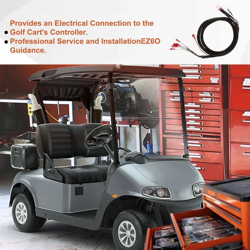 عربة جولف التحكم الأسلاك تسخير 74324-G01 74324-G02 ل 36 فولت EZGO الكهربائية TXT PDS تحكم الأسلاك الرئيسية تسخير
