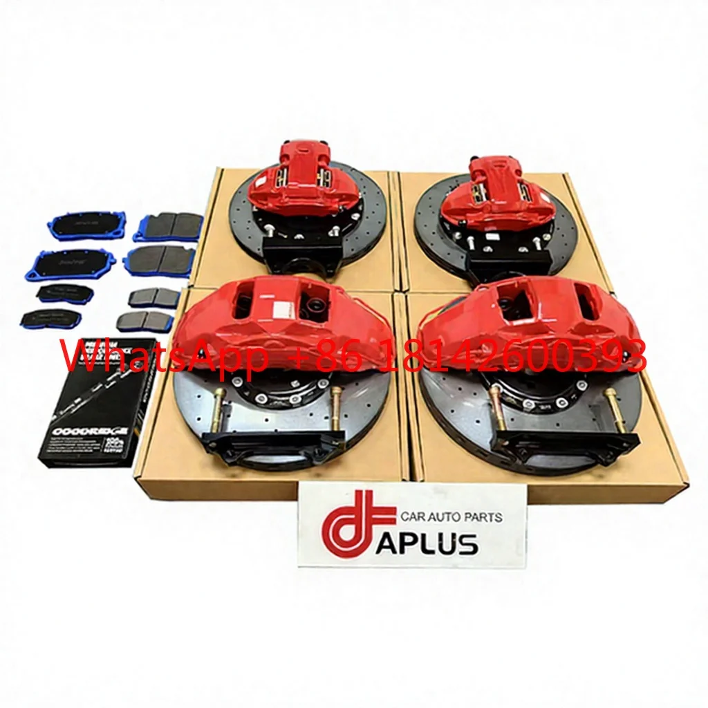 New Big Brake Kit 6 Pot Front 380mm Rotor Modified Brake Caliper Kit