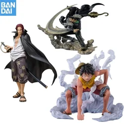 Original BANDAI ONE PIECE  Anime SPIRITS Figuarts ZERO Monkey D.Luffy Shanks Sir Crocodile Action Figure Model for Toys Gifts