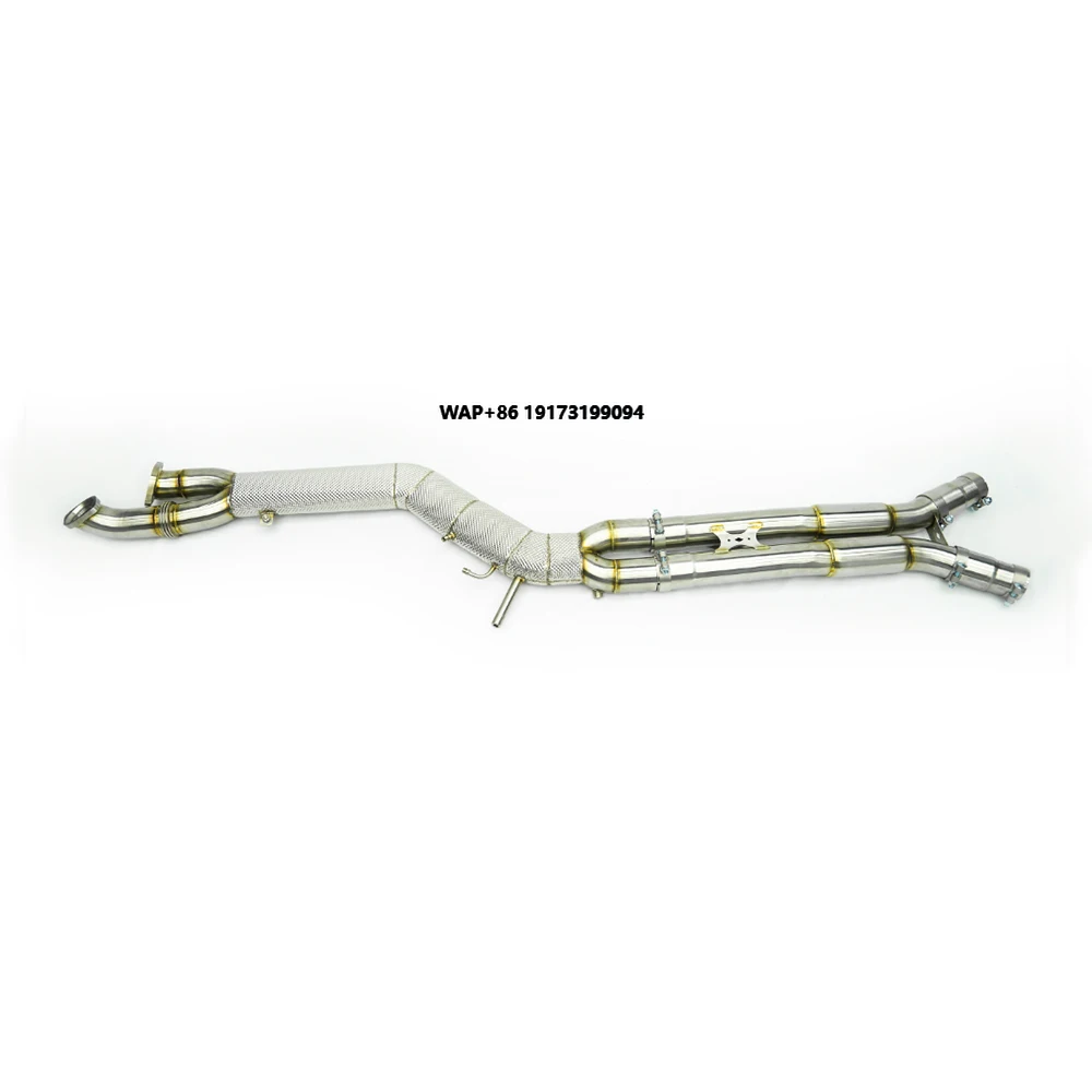 

Exhaust Pipes Single Mid Pipe89mm 3.5-inch for B-MW M3/M4 G80/G8X G83 G82 3.0T 2021-2023 Car Stainless Steel Exhaust System