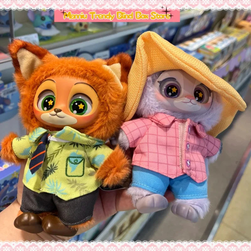 

In Stock Genuine Crazy Zootopia Series Blind Box Vinyl Face Lovely Doll Judith Nick Sheep Ornament Trendy Toy Fan'S Kawaii Gifts
