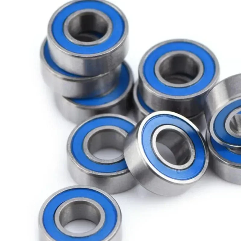 

MR105RS Bearing ABEC 5X10X4 mm Miniature MR105-2RS Ball Bearings Blue Sealed MR105 2RS High Quality