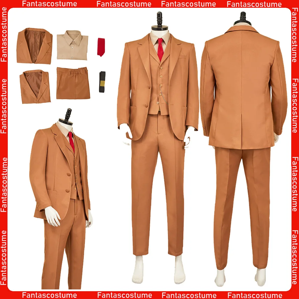 

Vecna Cosplay Shirt Blazer Pants Tie Movie Things Roleplay Adult Men Costume Halloween Carnival Dress Up Party Disguise Suit