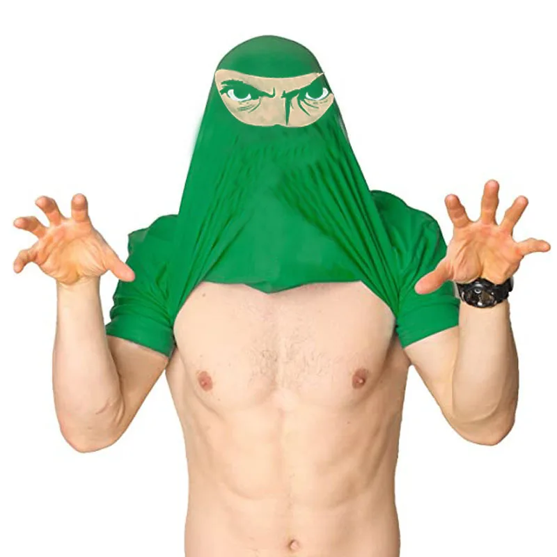 Fragen Sie mich nach meinem spanischen Ninja-T-Shirt Y2k. T-Shirt mit spanischem Spruch „Fragen Sie mich nach meinem Ninja-Verkleidungslook“. Personalisierte Kleidung als Geschenk. – Detail 14