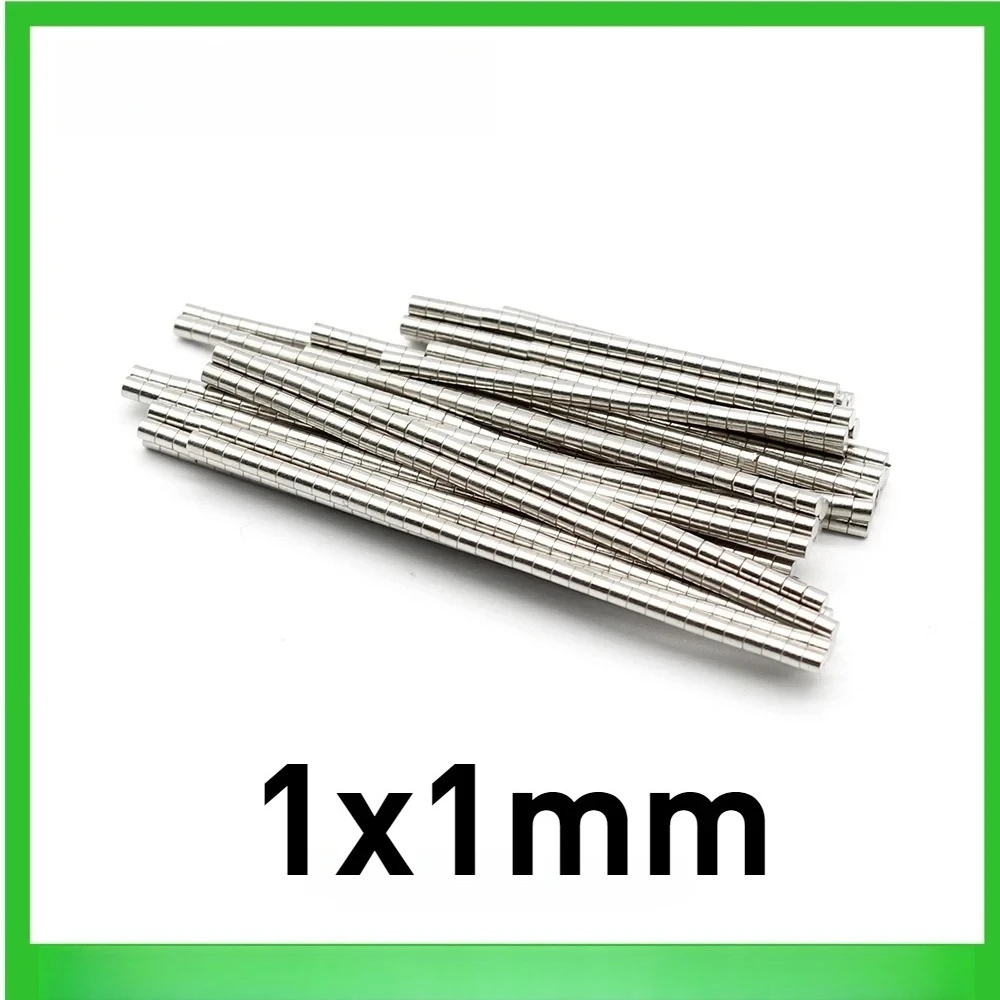 1x1mm Small Circular Magnets 1x1mm for Home Refrigerators, Offices DIY  1x1mm