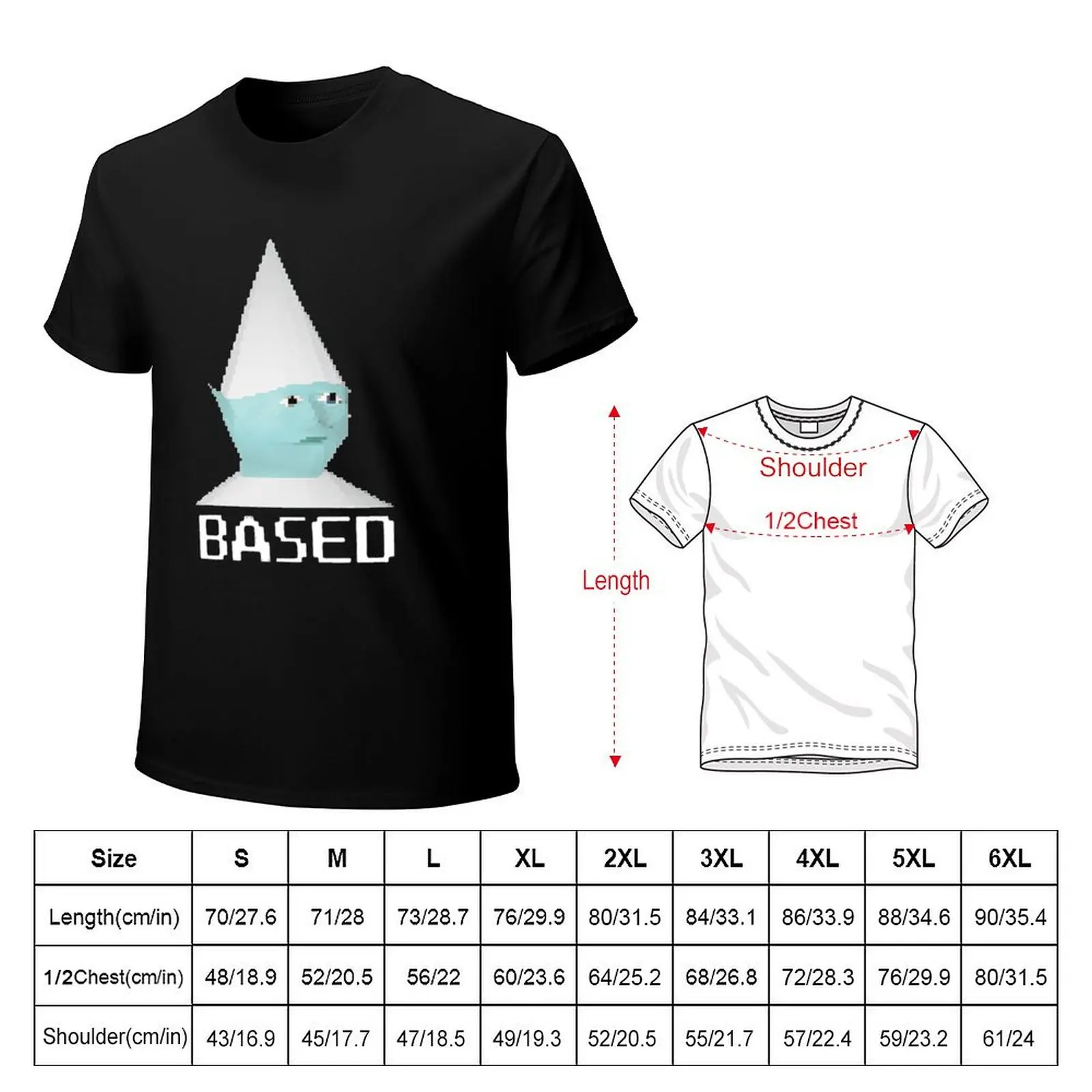 Gnome Based PewDiePie Lightweight T-Shirt Plus Size Workout Short Sleeve Top