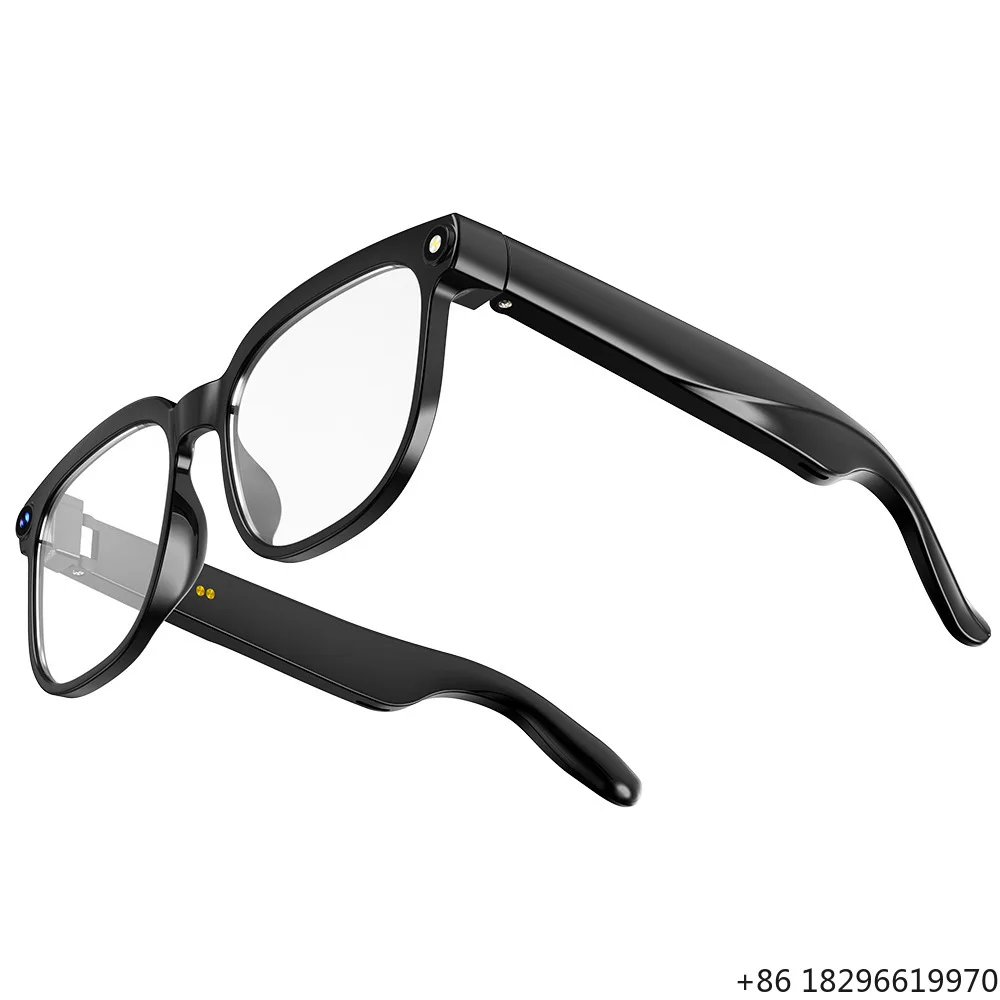 8MP Camera Smart Glasses Video Recording Simultaneous Interpretation Bluetooth Calling Travel Outdoor AI Smart Eyewear