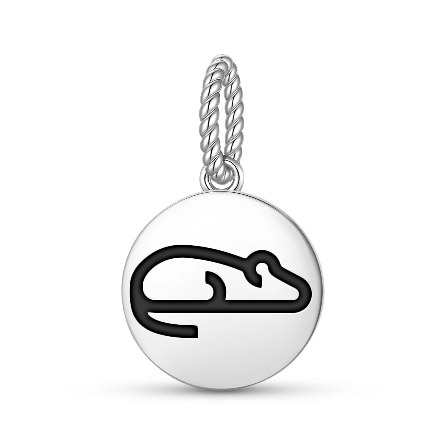 Animal MOUSE Pendant 925 Sterling Silver Symbol Charm Bead for Women Bracelet Necklace Jewelry Fashion