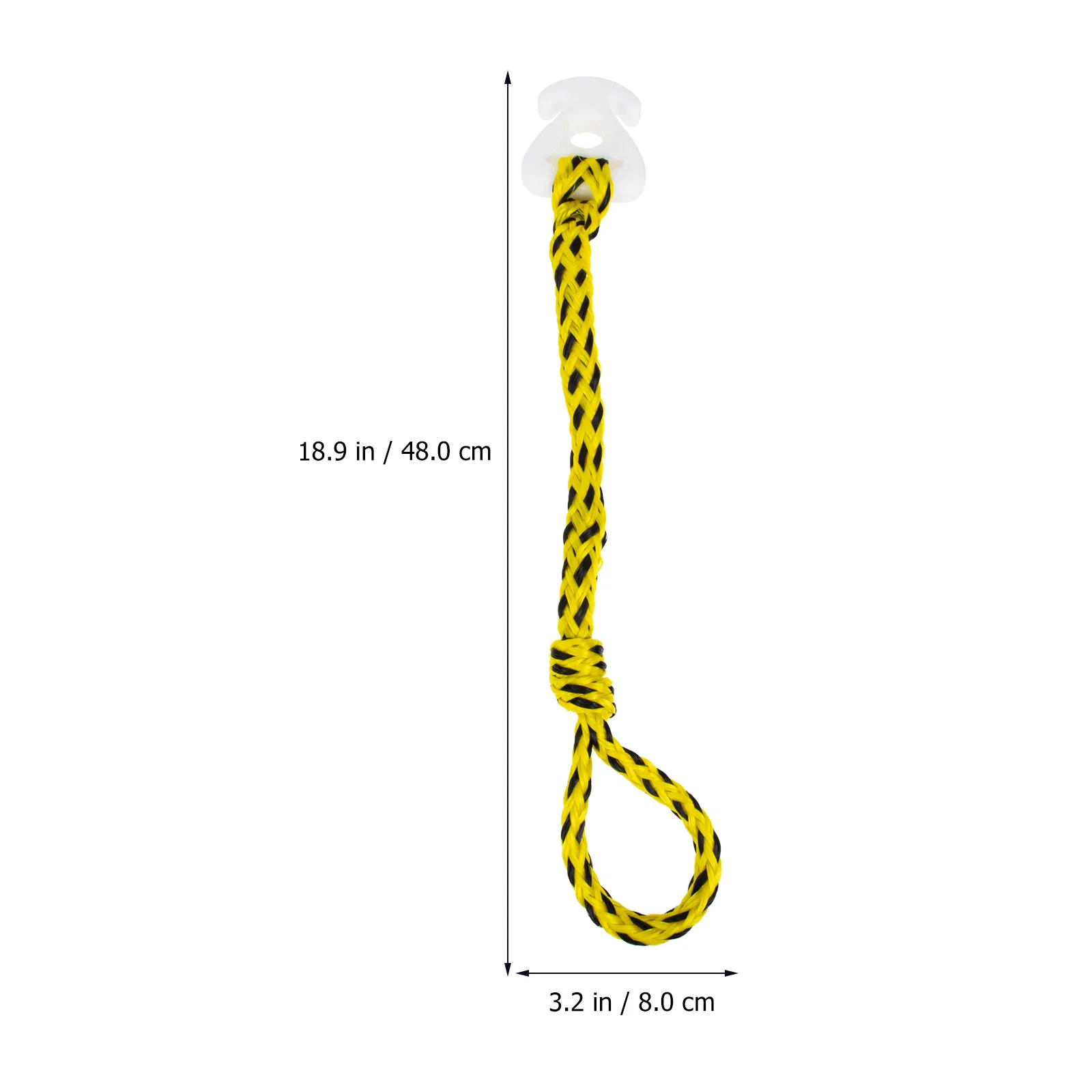 

Water Slide for Kayak Boat Yacht Mooring Wear Resistant Stretch Reinforced Dock Line Strong Pulling for Sailboat