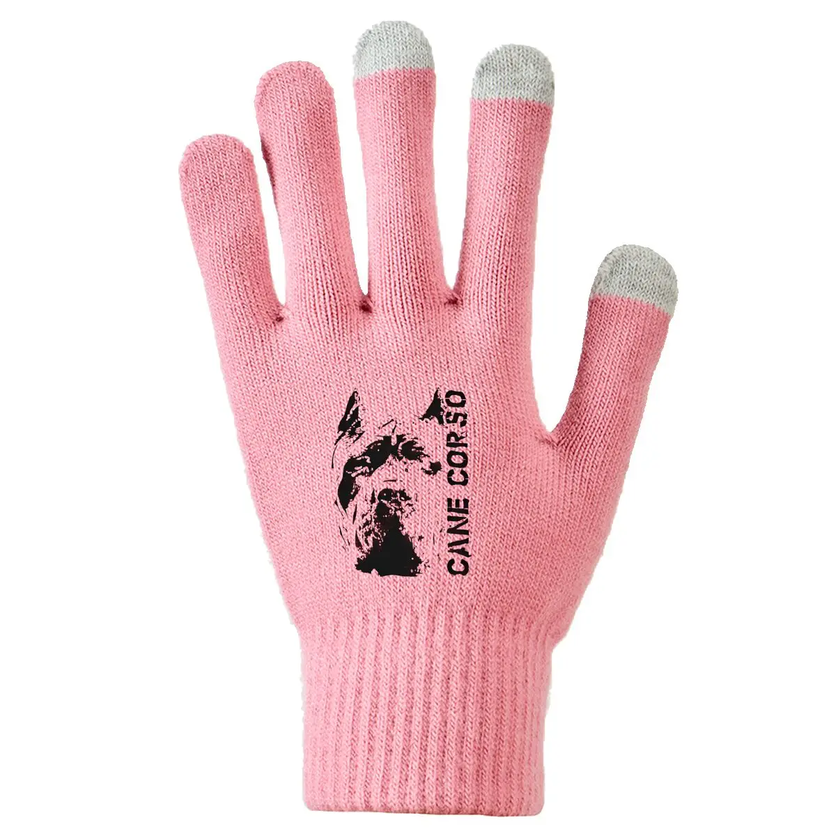 

Перчатки для холодной погоды на открытом воздухе с портретом собаки Cane Corso, теплые противоскользящие перчатки для езды на велосипеде