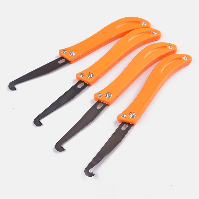 Herramienta profesional de reparación de huecos de azulejos, herramienta de mano de limpieza y eliminación de lechada, colgador de muescas, cuchillo