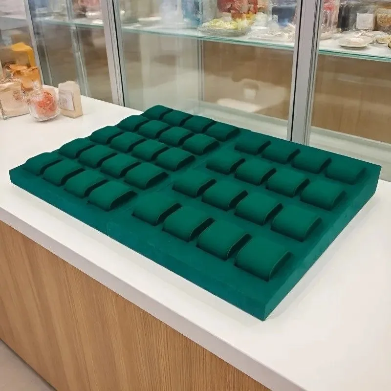 Counter Watch Display Tray 16/20 Slot Watch Display Trays Desktop Wrist Watches Storage Rack Man Watches Organizer Stand