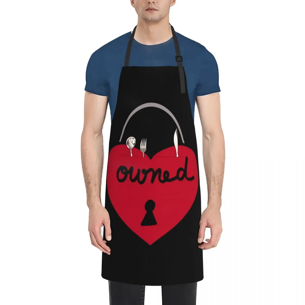 Owned Apron Home Supplies barber men For Kitchen Kitchen Things Apron