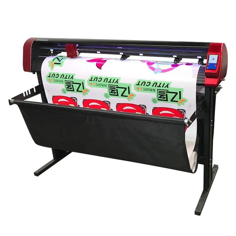 600mm CNC Laser Sticker Cutting Plotter Camera Profile Die Cutting Machine Wifi Enabled Industrial Production Cutter view 5