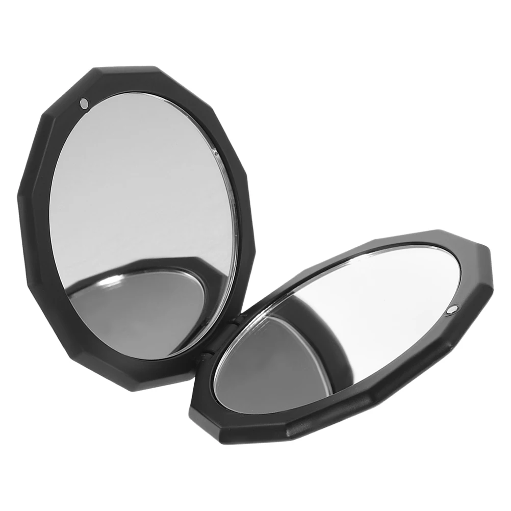 Specchio per trucco pieghevole compatto Piccolo specchio portatile tascabile da viaggio per donna con funzione di ingrandimento Specchietti a mano