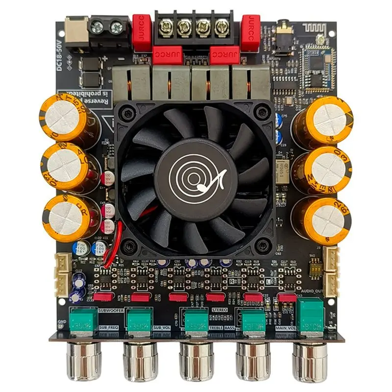 

Плата цифрового усилителя GYTB SUB1200Q с чипсетом QCC3034 + ES9023, расширение сабвуфера, 600 Вт X 2, мощность, поддержка Bluetooth