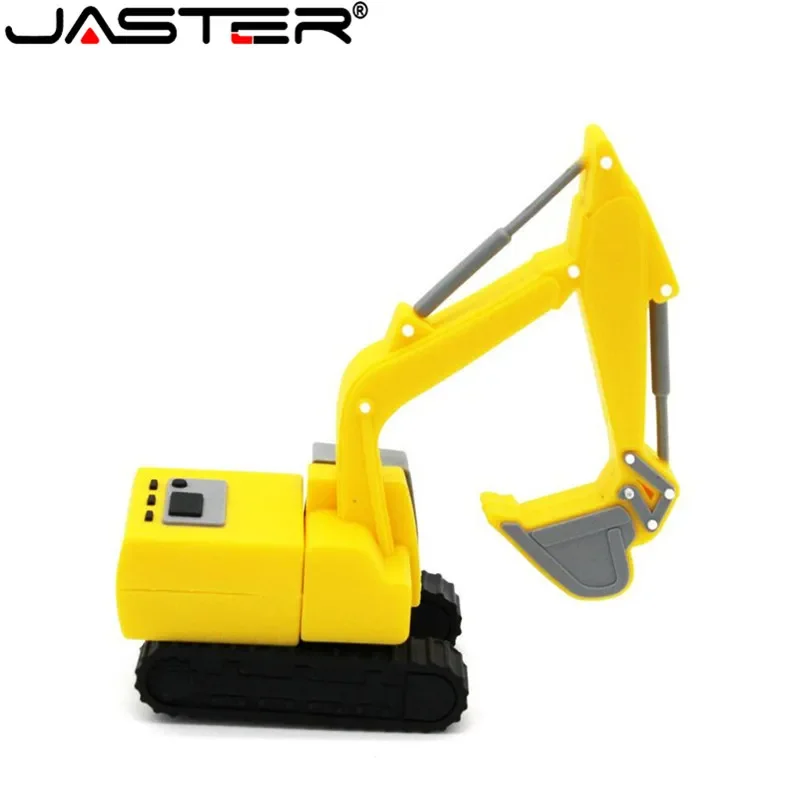 JASTER New truck model usb flash drive pen drive excavator special car pendrive 8gb 16gb 32gb 64gb memory stick real capacity