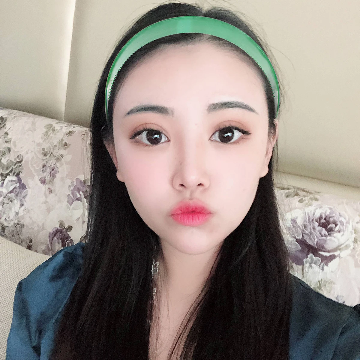 

24 Pcs Anti-slip Hairband Candy Color Handmade Woman Hoop Accessory Durable Comfortable Elegant Party Daily Life Plastic