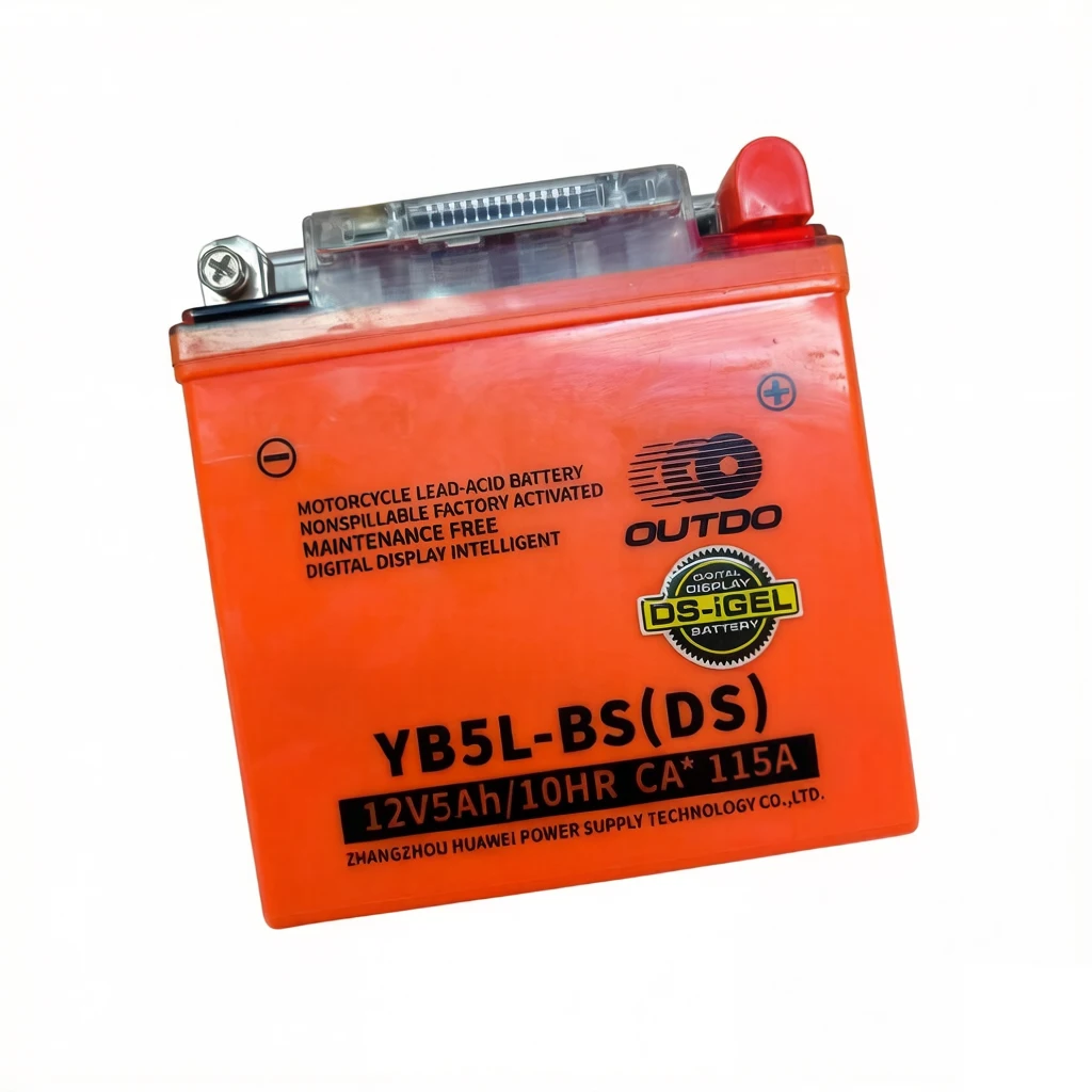 Motorcycle Battery 12V Maintenance-free High Drain 4AH-20AH Motorbike Start Power Bank Great Performance