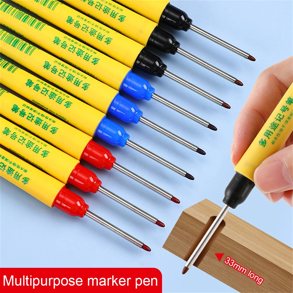 Pen Waterproof Lasting 33mm Popular Oily Pen Trend Multifunctional Hardware Pen Marker Pen Multipurpose Quick Grease Pen
