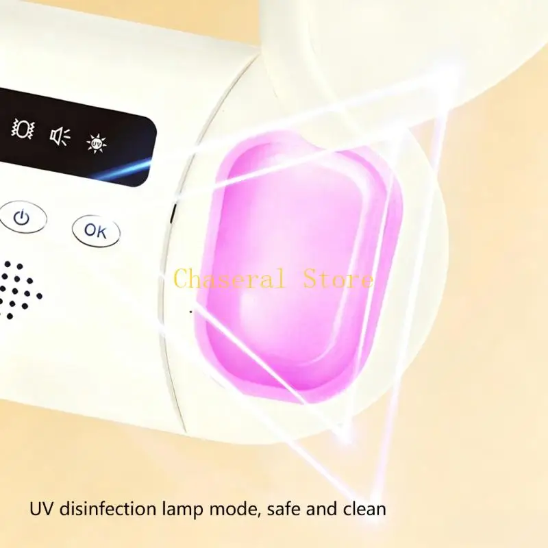 E7CE Vibration Sound Reminding Bedwetting Alarm for Boys Girls Clip Type Pee Alarm