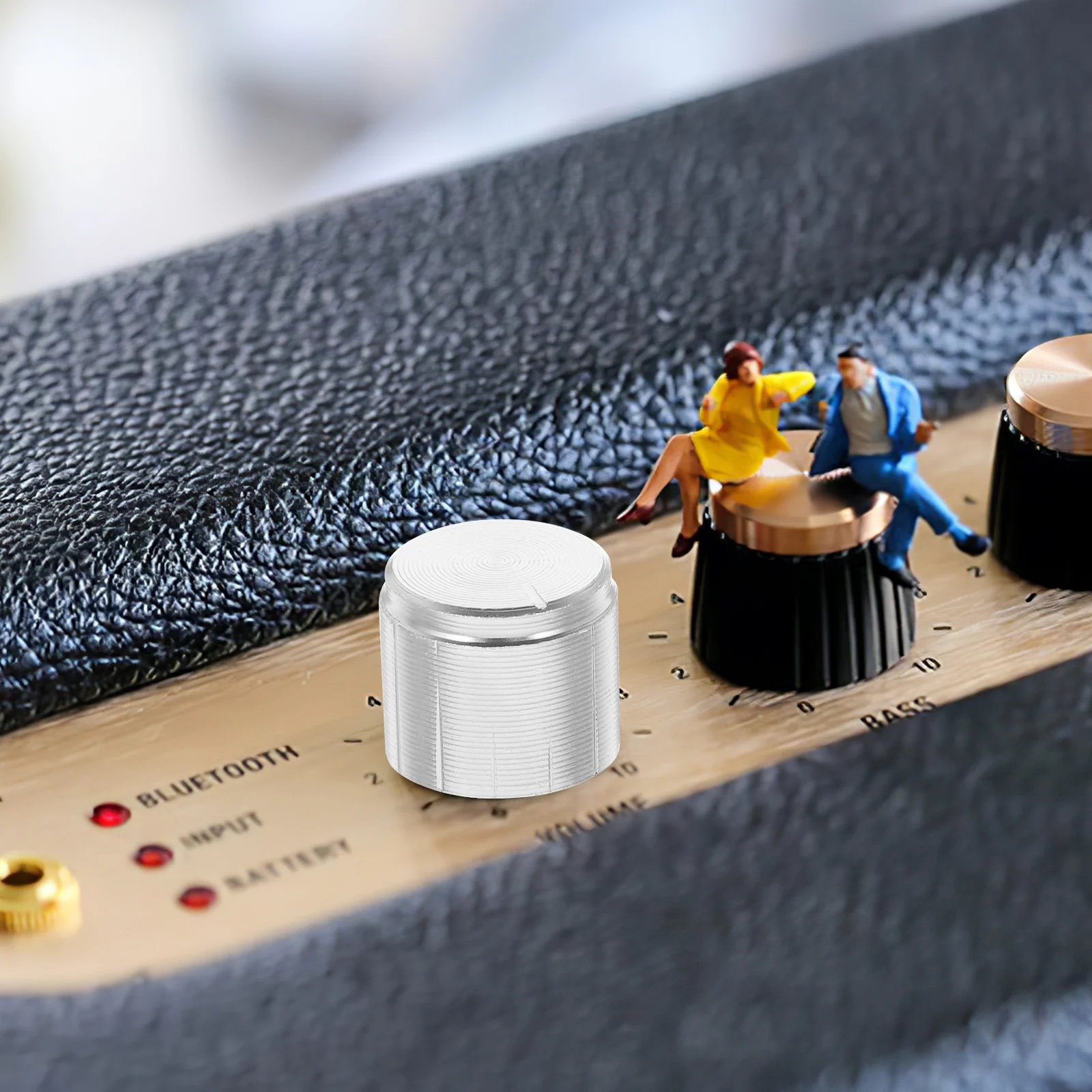 

10pcs Aluminum Alloy Guitar Knobs Volume Control For Electric Bass Potentiometer Replacement Metal Amplifier Switch Controller