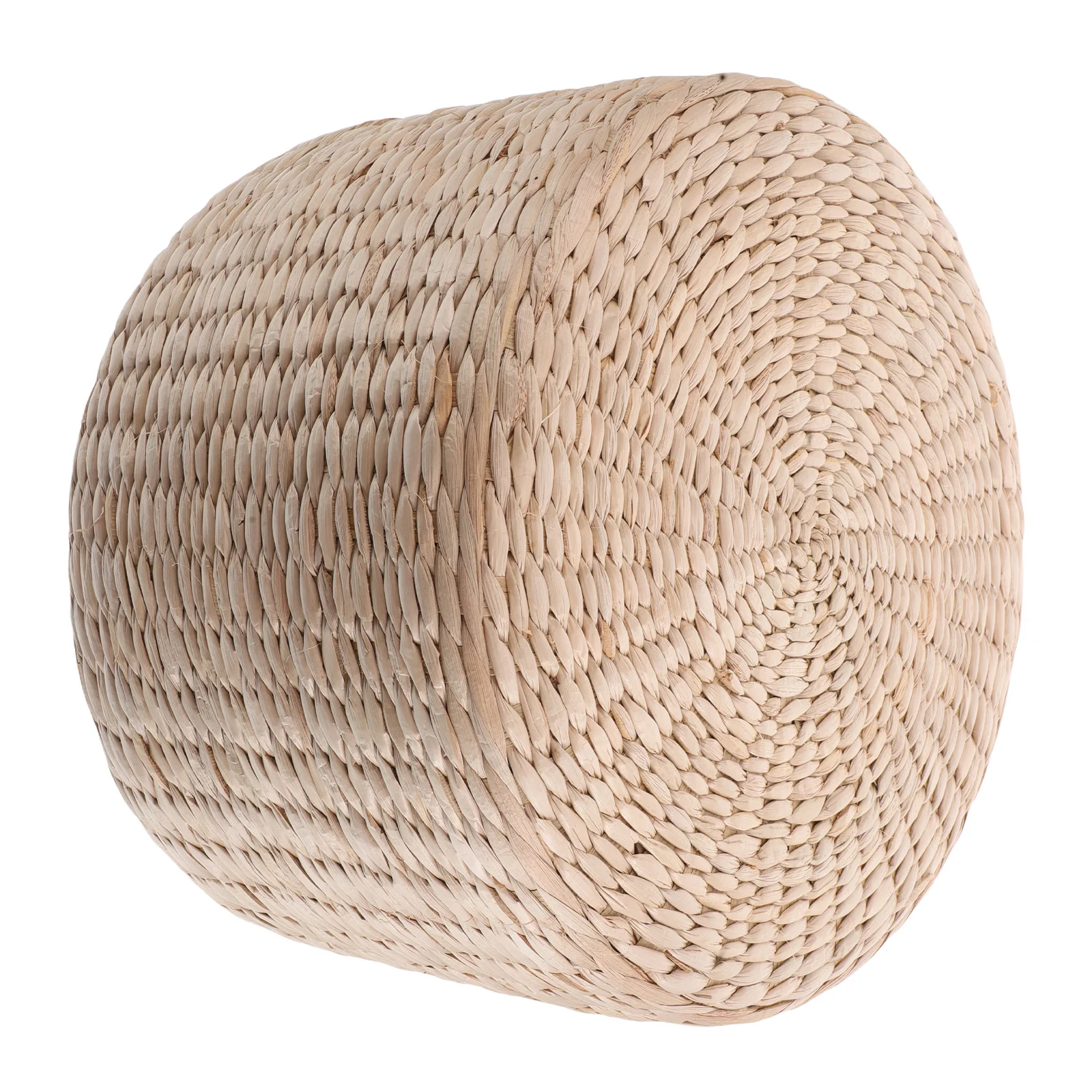 Japoński stołek z plecionej słomy, okrągła poduszka na siedzenie, lekki podnóżek, mata do jogi, retro, ręcznie robiony do dekoracji domu.