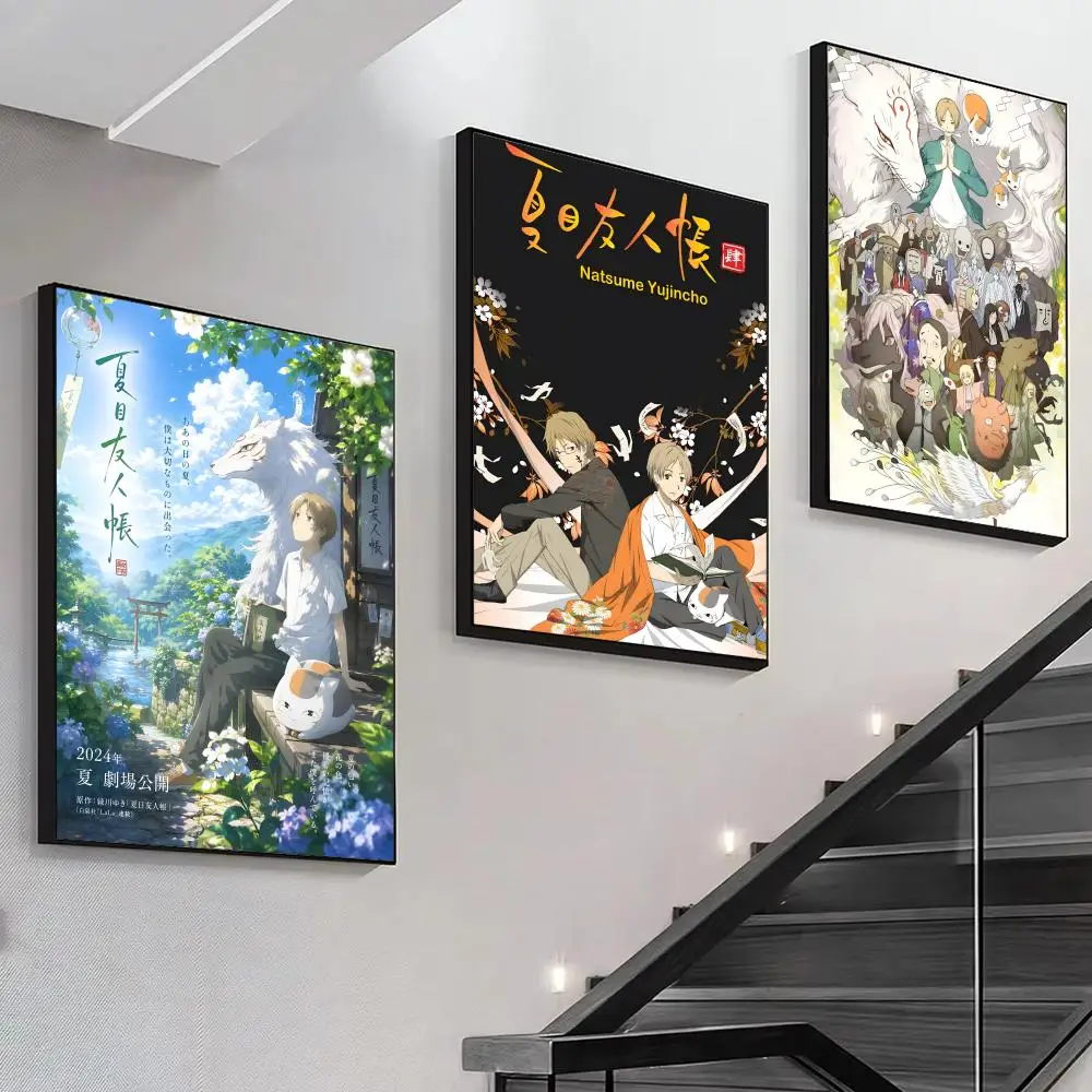 Anime N-Natsumes Book of Friends Poster Wall Art Print, Aesthetic Room Decor, Modern Home Decor, Removable Print