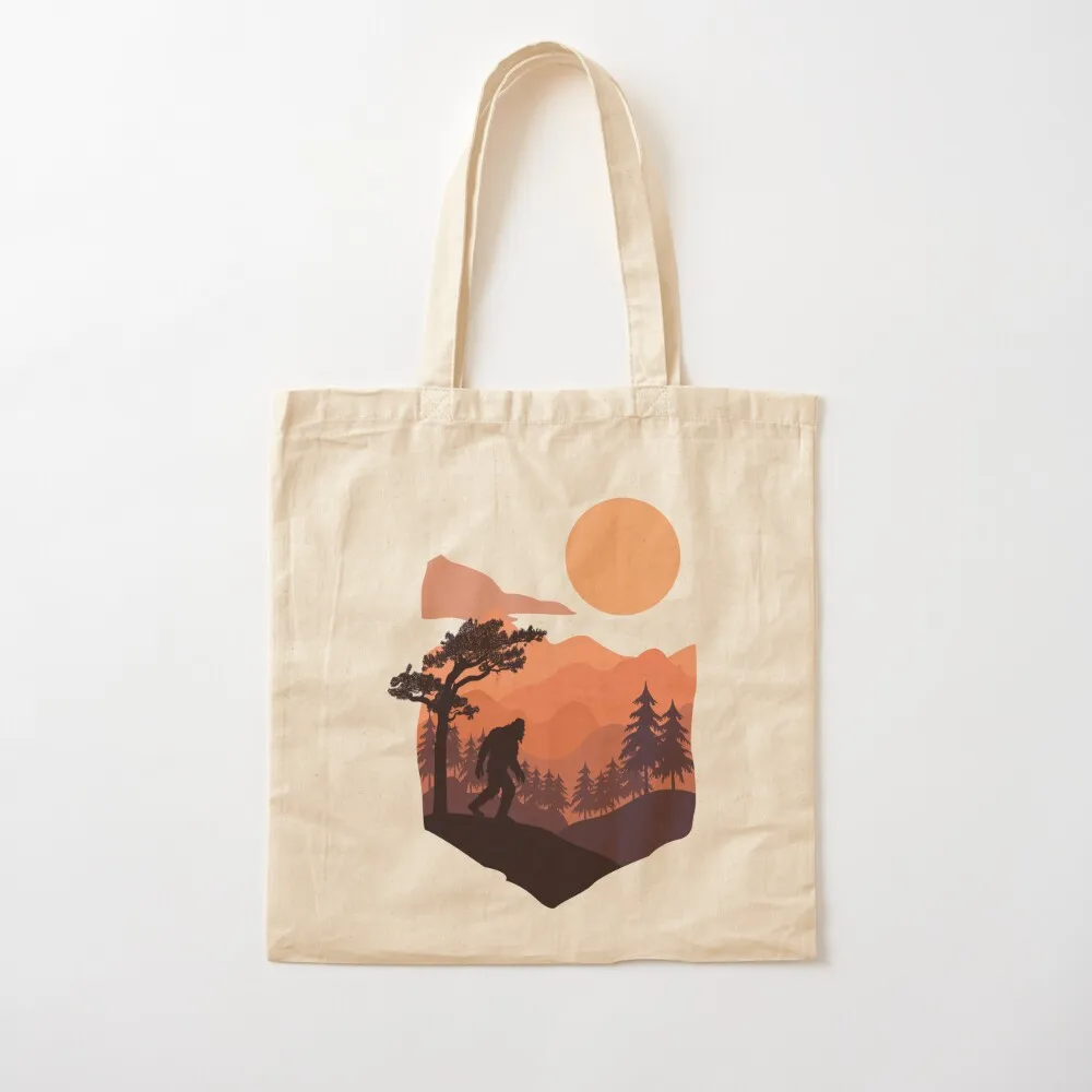 

Retro Vintage Bigfoot Hide and Seek best Gift for best friend or family Tote Bag sac pour femme Canvas Tote Bag