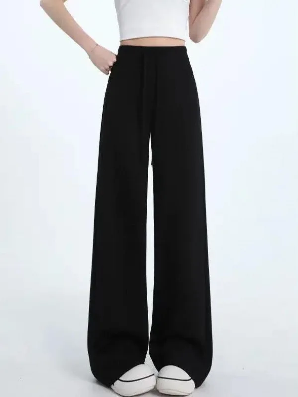 

Повседневные спортивные штаны с высокой талией для женщин, цветные женские спортивные штаны, удобные брюки из мягкой ткани со средней высокой талией