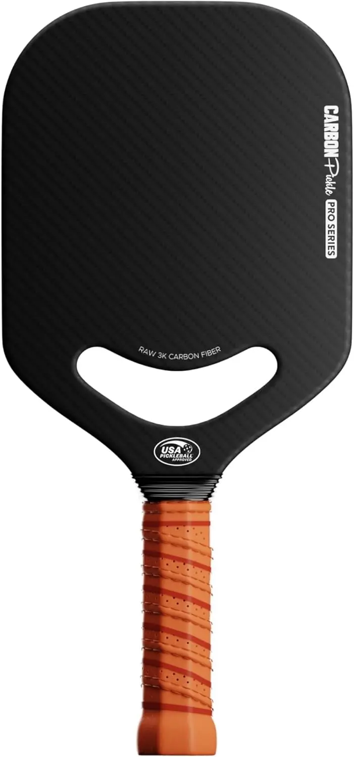 

Pickle Pro Series by CPX 3K Carbon Fiber Pickleball Paddle Racket - Professional Grade, Matte Finish, 19mm Honeycom