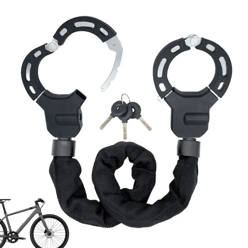 Scooter Locks Waterproof Anti Theft Bike Chain Lock Heavy Duty Anti-theft Bike Lock Cycling Gear for Electric Scooters