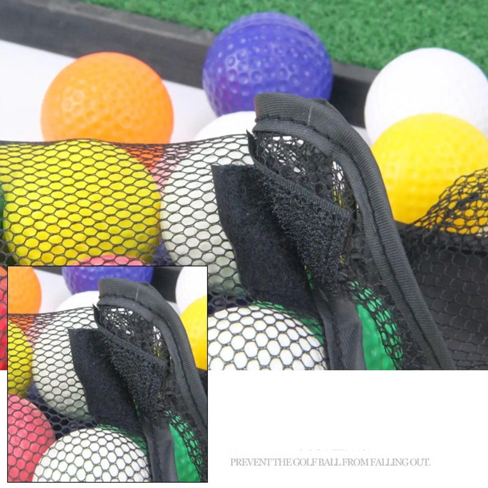

Nylon Golf Ball Bag Organizer Portable Net Storage Pouch for Golf Accessories Golf Supplies Men Women