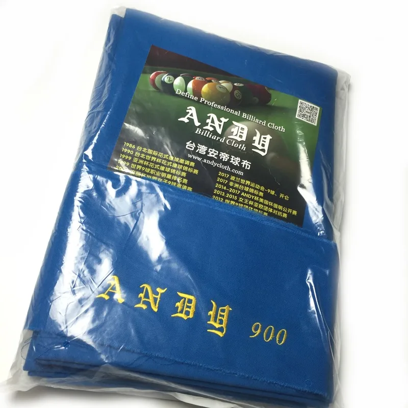 900 Blue Billiard Table Cloth Nylon&Wool Blended Billiard Protector Table Cloth