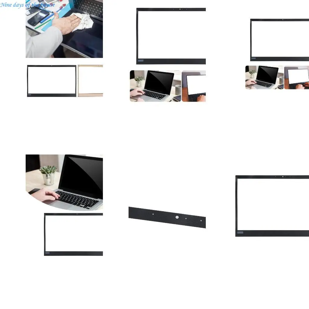 

Laptop Screen Bezel Sticker for P53s Single Camera Repair Part PVC E65A