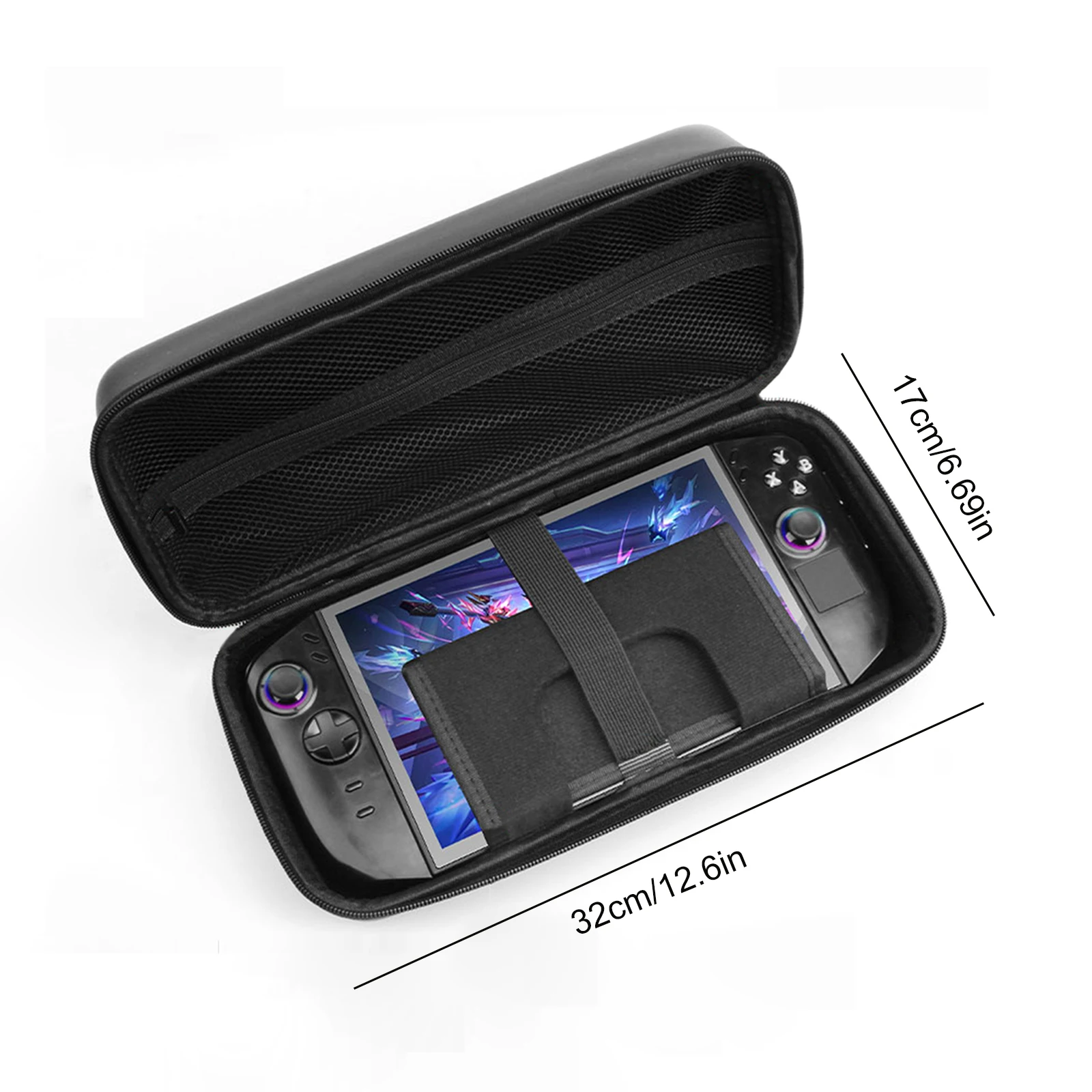 حقيبة حمل واقية صلبة لـ Legion Go 2 حقيبة تخزين محمولة مقاومة للصدمات والغبار حقائب تنظيم السفر ملحقات الألعاب